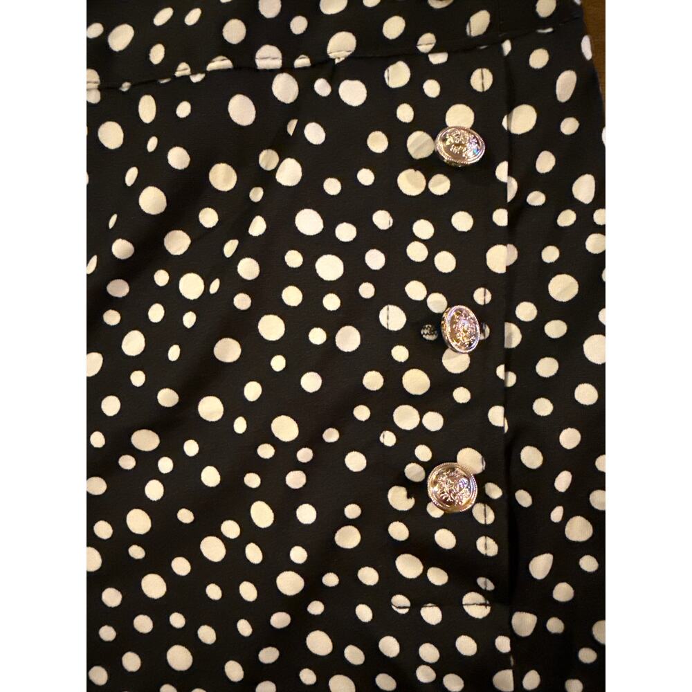 NY Collection Sailor Shorts Black White Small - Picture 5 of 5